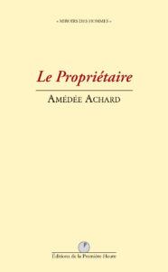 A. Achard - Le Propriétaire